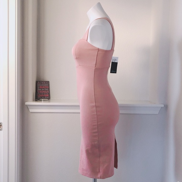 NEW Soprano Wild Rose Bodycon Dress, Pink Size S New w/Tag - Picture 4 of 11